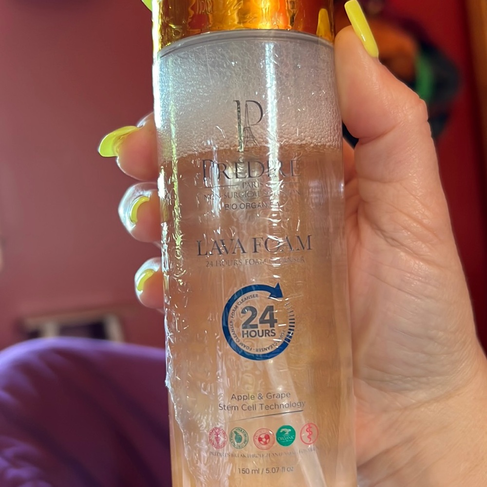 *New* High end non-surgical solution skincare. Lava Foam 24 hour foam cleanser.